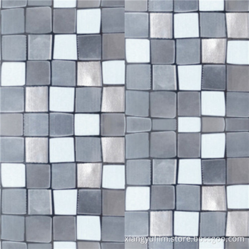 Heat Resistant Frosted Opaque Mosaic Glass Protection Film